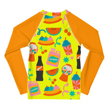 Load image into Gallery viewer, Kids Rash Guard - Sweet Treats
