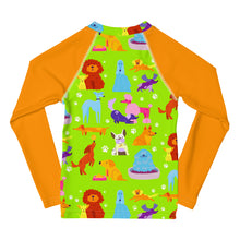 Load image into Gallery viewer, Kids Rash Guard - Dog Days of Summer
