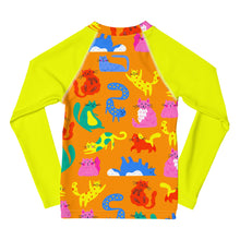 Load image into Gallery viewer, Kids Rash Guard - Summer Right Meow
