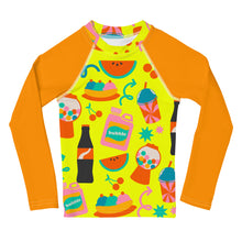 Load image into Gallery viewer, Kids Rash Guard - Sweet Treats
