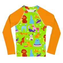 Load image into Gallery viewer, Kids Rash Guard - Dog Days of Summer
