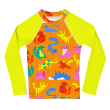 Load image into Gallery viewer, Kids Rash Guard - Summer Right Meow
