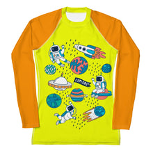 Load image into Gallery viewer, Match My Mini Women&#39;s Rash Guard - I Need Space
