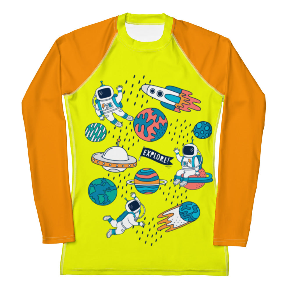 Match My Mini Women's Rash Guard - I Need Space