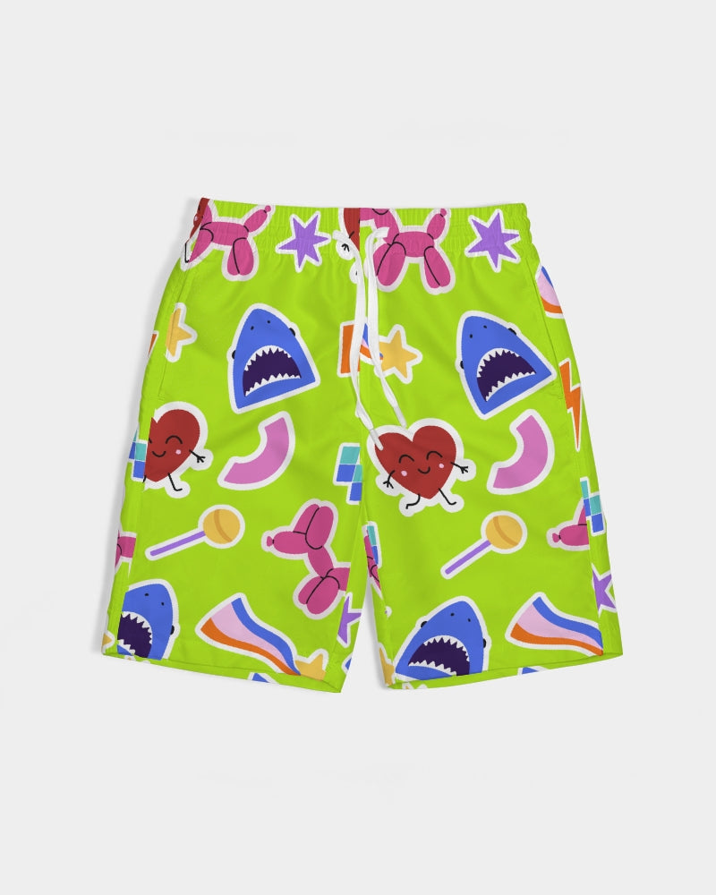 Kids Swim Shorts - Sticker Bomb