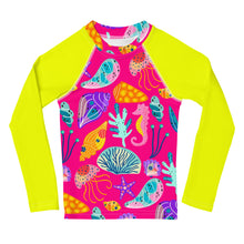 Load image into Gallery viewer, Kids Rash Guard - Shellebration
