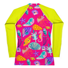 Load image into Gallery viewer, Match My Mini Women&#39;s Rash Guard - Shellebration
